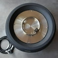 thumbnail image 6 of Modeno York Light Weight Fiber-Concrete Fire Pit Bowl Propane in Black, 6 of 6