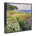thumbnail image 2 of Stupell Industries Contemporary Vivid Wildflower Beach Black Framed Giclee Art, 14 x 11, by Petals Prints Design, 2 of 7