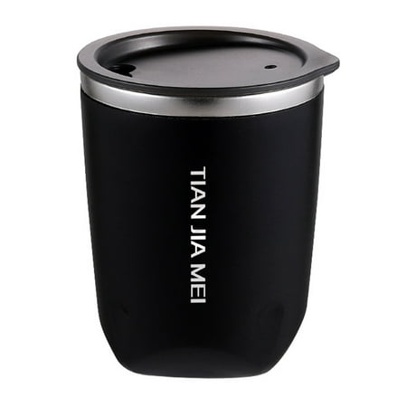 

10 OZ Double Wall Stainless Steel Vacuum Insulated Tumbler Coffee Travel Mug With Lid Durable Powder Coated Insulated Coffee Cup for Cold & Hot Drinks