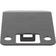 thumbnail image 4 of Round Corner Extended Lip Strike Plate, 2-1/4" x 2-1/2", (3" Overall Length), Matte Black by Stone Harbor Hardware, 4 of 4