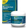 MagniLife Relaxing Leg Cream, Deep Penetrating Topical for Pain and Restless Leg Syndrome Relief, Naturally Soothe Cramping, Discomfort, and Tossing with Lavender and Magnesium - 4oz