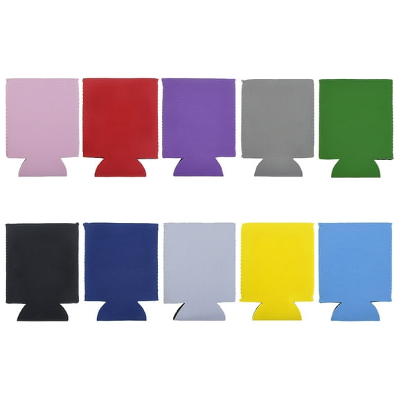 Aspire 20 Pcs Blank Can Coolers Neoprene Can Coozies Beer Can Sleeves Fit 12oz