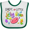 thumbnail image 3 of Inktastic Dads' Little Jellybean Cute Easter Candy Boys or Girls Baby Bib, 3 of 4