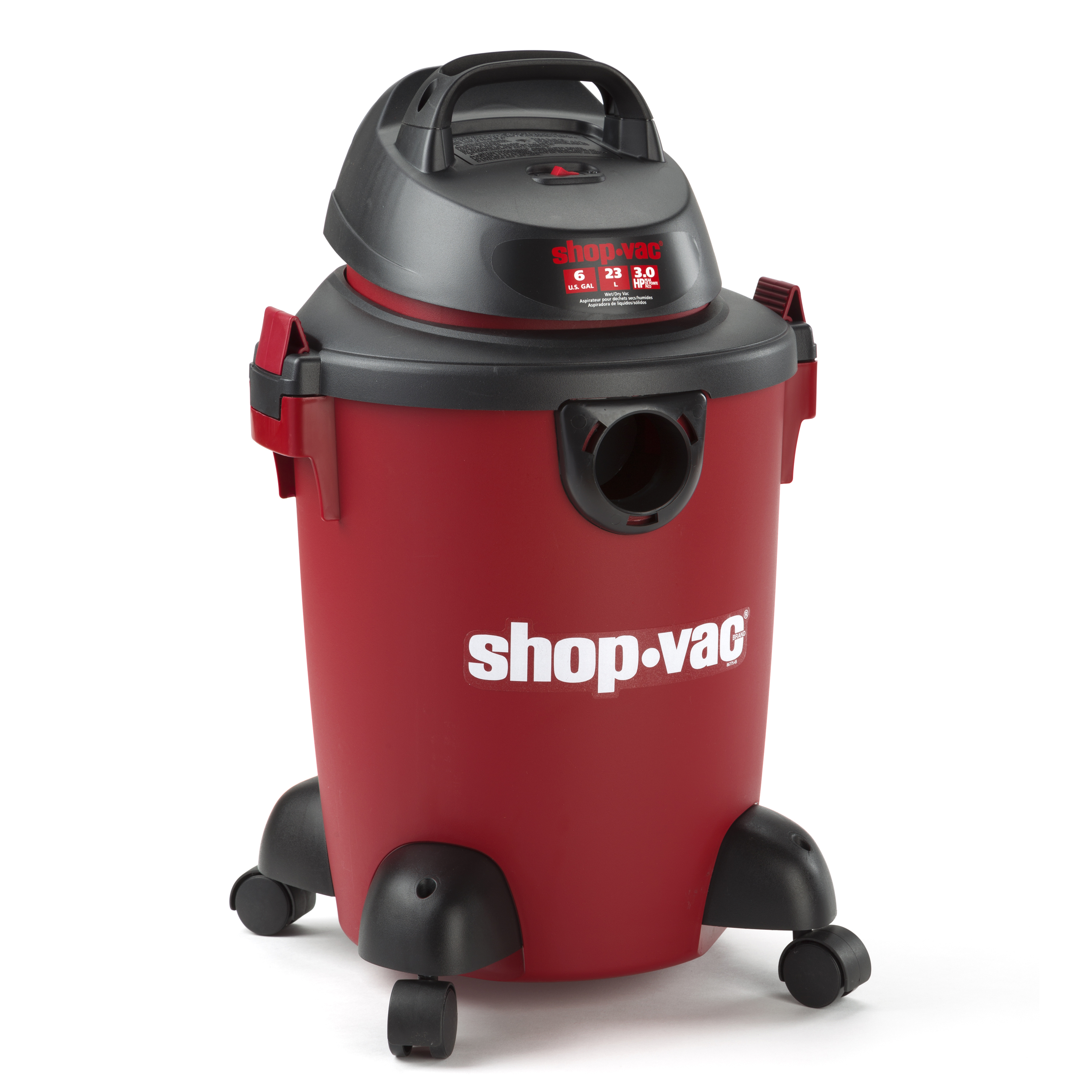 Shop-Vac 6 Gallon 3.0 Peak HP Wet / Dry Vacuum with Accessories and Casters - image 2 of 8