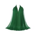 thumbnail image 2 of Minnieouse Bufanda turbante Color liso Suavidad Envoltura para la cabeza Transpirable Diseño simple Ampliamente aplicable Suministros para niñas Accesorios de disfraces Verde brillante, 2 of 6