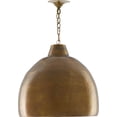 thumbnail image 7 of Golden Lighting Pendant Vintage Brass Earthshine Brass Large Pendant, 7 of 7