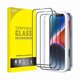 thumbnail image 1 of Chenchen Full Coverage Screen Protector for iPhone 17e (2026) / iPhone 16e / iPhone 14, Black Edge Tempered Glass Film with Easy Installation Tool, Case-Friendly, HD Clear, 6.1-Inch Display, 3-Pack, 1 of 1