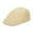 Yellow, variant on Bunblic Beret Cap Men Flat Cap Breathable Herringbone Hats Peaked Hat Flap Cabbie Hat Painter Hats for Golf Gardening Driving Fishing White