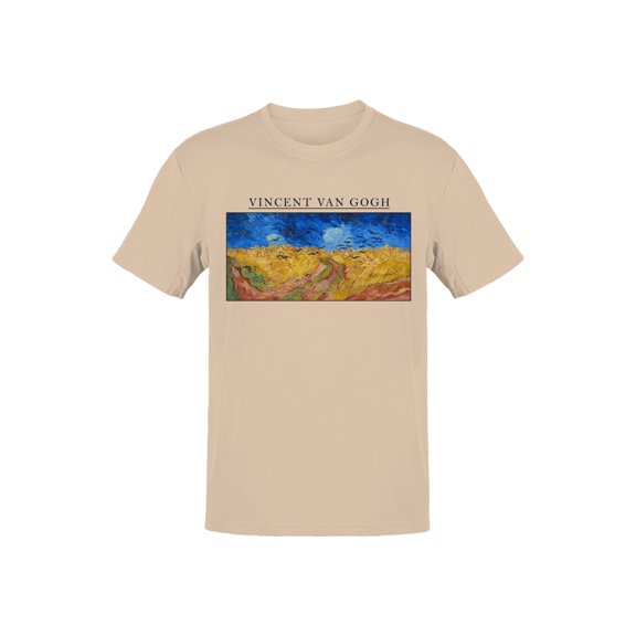 Van Gogh Wheatfield with Crows Men's T-shirt