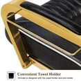 thumbnail image 7 of BarberPub Vintage Salon Chair Hydraulic Beauty Spa Styling Golden 3078, 7 of 7