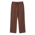 thumbnail image 3 of Pantalones de Cintura Elástica para Hombre Bolsillos de Cordón Sueltos Pantalones Casuales de Tejido Grueso Sobredimensionados para Ropa de Trabajo de Ejercicio Al Aire Libre, 3 of 7