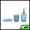 Blue, variant on Unique Bargains 3 Pcs Reusable Dot Bathroom Accessories Kit Black
