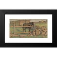 thumbnail image 2 of Nils Kreuger 14x9 Black Modern Framed Museum Art Print Titled - Confined (1909), 2 of 5