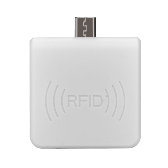 High Frequency Card Reader, Simple & Convenient PVC Material Exquisite & Compact Design Mini ID Card Reader, Home-School Connection For Conference Sign-In