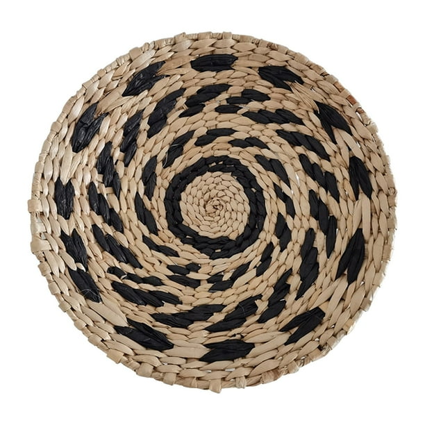 Bohemian Style Wall Decoration Straw Wall Decoration Background Wall Decoration Wall Hanging Sofa Bedside Handwoven Hanging Decoration Wall Hanging