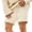 Beige, variant on Mens Shorts Summer Casual Soft Lightweight Elastic Waist Wide Straight Leg Relaxed Fit Shorts with Pockets