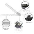 thumbnail image 2 of Amdohai ultifunctional Digital LCD Display Angle Ruler 360° Stainless Steel Electronic Goniometer Protractor Measuring Tool with Hold and Zeroing Function, 2 of 8
