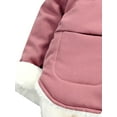 thumbnail image 5 of Toddler Baby Boys Girls Winter Fleece Jacket Small Kids Warm Hooded Outwear Coat, 5 of 13
