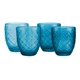 thumbnail image 1 of Set 4 Vasos Cristal Knitted Love & Lemons 305ml azul Love and Lemons T150503BL, 1 of 5