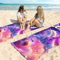 thumbnail image 2 of Personalized Beach Towel for Kids & Adults with NAME 400GSM Custom 100% Microfiber Pool Towel Ultra Absorbent Super Soft Towel Personalized Gift for Women Men, 2 of 8