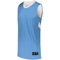 thumbnail image 2 of Holloway Sportswear S Boys Dual-Side Single Ply Basketball Jersey University Blue/White 224278, 2 of 6