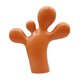 thumbnail image 4 of Escultura abstracta de pie, estatua moderna, novedosa, adorno nórdico de mesa para escritorio. Naranja grande, 4 of 9
