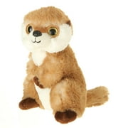 Giftable World A00062 7 in. Plush Big Eyes Standing Marmot