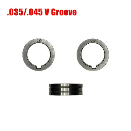 

Leke Drive Roll .023 .030 .035 .045 Knurled V Groove Feed for Everlast MIG Welder