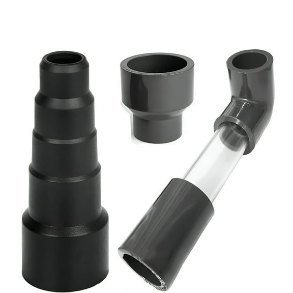ZEPARO HVAC Drain Cleaning Tool 3/4in Vacuum Hose To PVC Pipe Adapter Unclog Evacuate