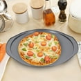 thumbnail image 6 of BNNG 12 Inch Pizza Pan Nonstick Pizza Pie Pan Tray Platter, Metal Round Baking Sheet Cooking Pan for Oven, Durable & Stainless Steel Core Pizza Egg Tarter Pie Family Oven Even Baking, 6 of 6