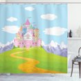thumbnail image 1 of Ambesonne Tale Shower Curtain, Magnificent Castle, 69"Wx75"L, Multicolor, 1 of 3
