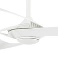 thumbnail image 4 of 3 Blade Ceiling Fan-52 Inches Wide-Flat White Finish Minka Aire Fans F933-Whf, 4 of 10