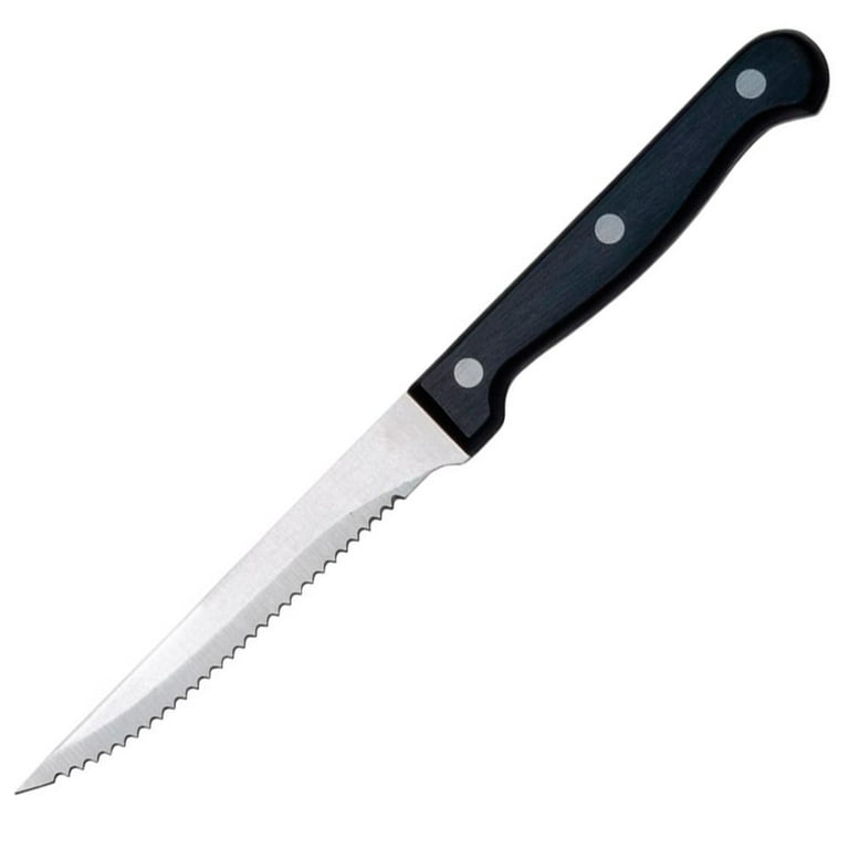 Knives Set Knife With Firm Grip Serrated Safe Edges Knife - Temu