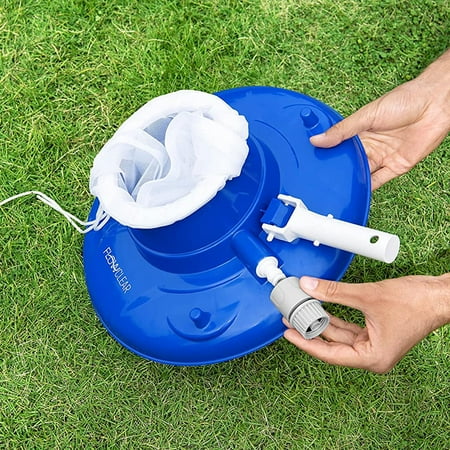 Bestway - Flowclear High Power AquaSuction Pool and Leaf Vacuum with Bag - Blue