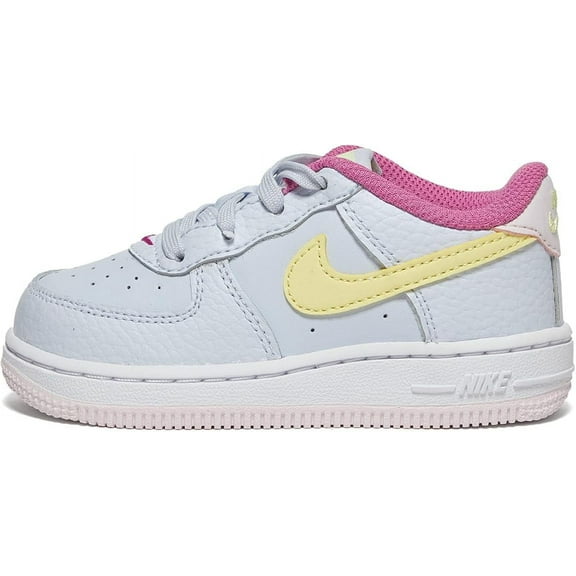 Toddler's Nike Force 1 Football Grey/Citron Tint (DV7764 001) - 5