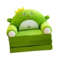 thumbnail image 3 of Sofá plegable para niños, sofá cama para niños, portátil, con dibujos animados, reclinable, decoración para guarderías, cómodo, pequeño para niñas y Dinosaurio, 3 of 8