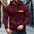 thumbnail image 3 of Ceisia Men's Outdoor Sports Jacket Hooded Long Sleeve Summer Loose Fit with Pockets Gift, 3 of 8