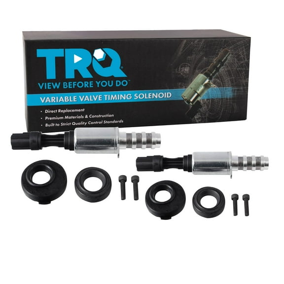 TRQ VCT Variable Camshaft Timing Control Solenoid Pair Set of 2 for Ford 4.6 5.4 VTA93523