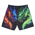 thumbnail image 4 of joogoo Boy Swim Trunks Cool Dragon Heads Bathing Beach Board Shorts 5T, 4 of 8