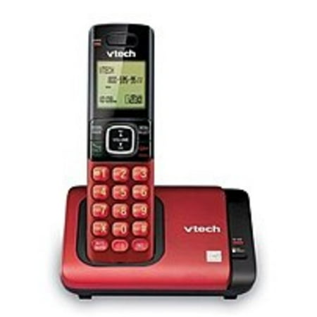 Vtech Communications CS6719-16 Cordless Phone System, Caller ID/Call Waiting, Red