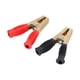 thumbnail image 1 of Coche, 2 Piezas 1000A Abrazaderas De Batería De Coche Cobre Puro Rojo Negro Prueba Eléctrica Conector De Clips De Carga Automática OTVIAP 1000A Battery Clamp, 1 of 8