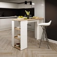 thumbnail image 2 of Barra De Cocina Maderkit Dan Rovere-Blanco, 2 of 6