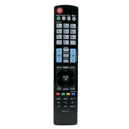 AKB72914257 Replaced Remote for LG TV 32LM6200 37LM6200 47LE5510 47LD650 50PV400