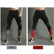 thumbnail image 2 of Pantalones deportivos de compresión para hombres Medias de yoga Medias Pantalones de running para ejercicios de gimnasia - M (gris), 2 of 4