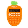 thumbnail image 1 of MOVTOTOP Carrot Shape Electronic Calculator Portable 12-Digit Calculator Office Stationery for Deli Financial Office (Orange), 1 of 5