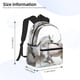 thumbnail image 2 of Disketp Running White Horses Mochila Ligera Clásica con Múltiples Bolsillos, Mochila Casual para Hombre y Mujer, Ideal para Escuela, Trabajo y Viajes, 2 of 6