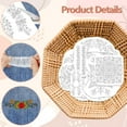 thumbnail image 4 of Water Soluble Embroidery Patterns for Beginners Mandala Flower 4 Sheets with 14pcs Patterns Wash Away Embroidery Pattern Stabilizer for Hand Sewing Lover Women Adults, 4 of 9
