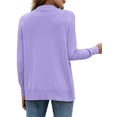 thumbnail image 3 of Womens Cardigan Sweater Long Sleeve Open Front Knit Cardigan Sweater with Pockets, 3 of 6