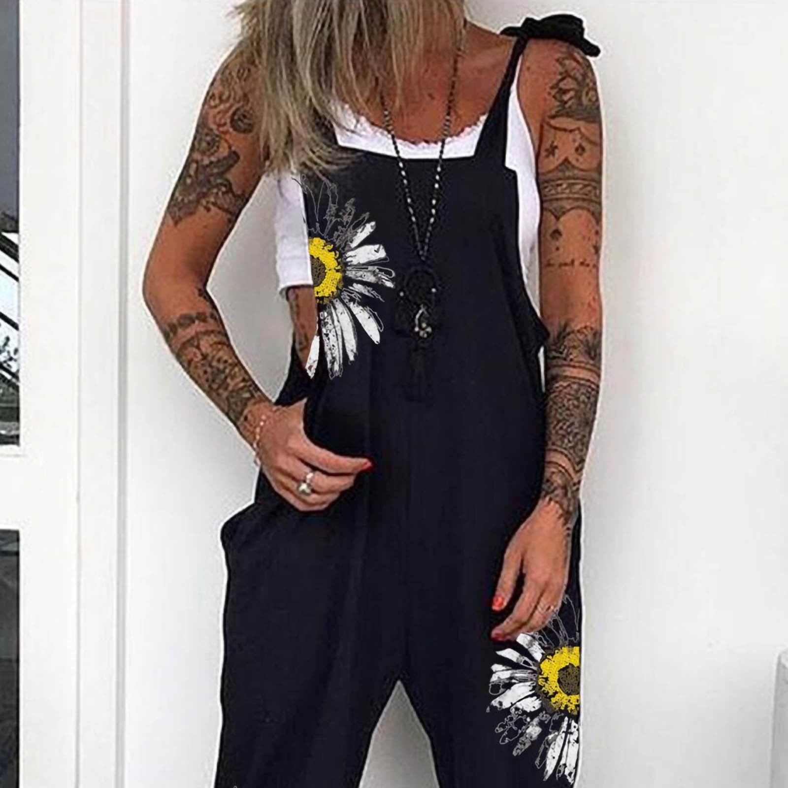 zanvin Rompers Women's Print Punk 