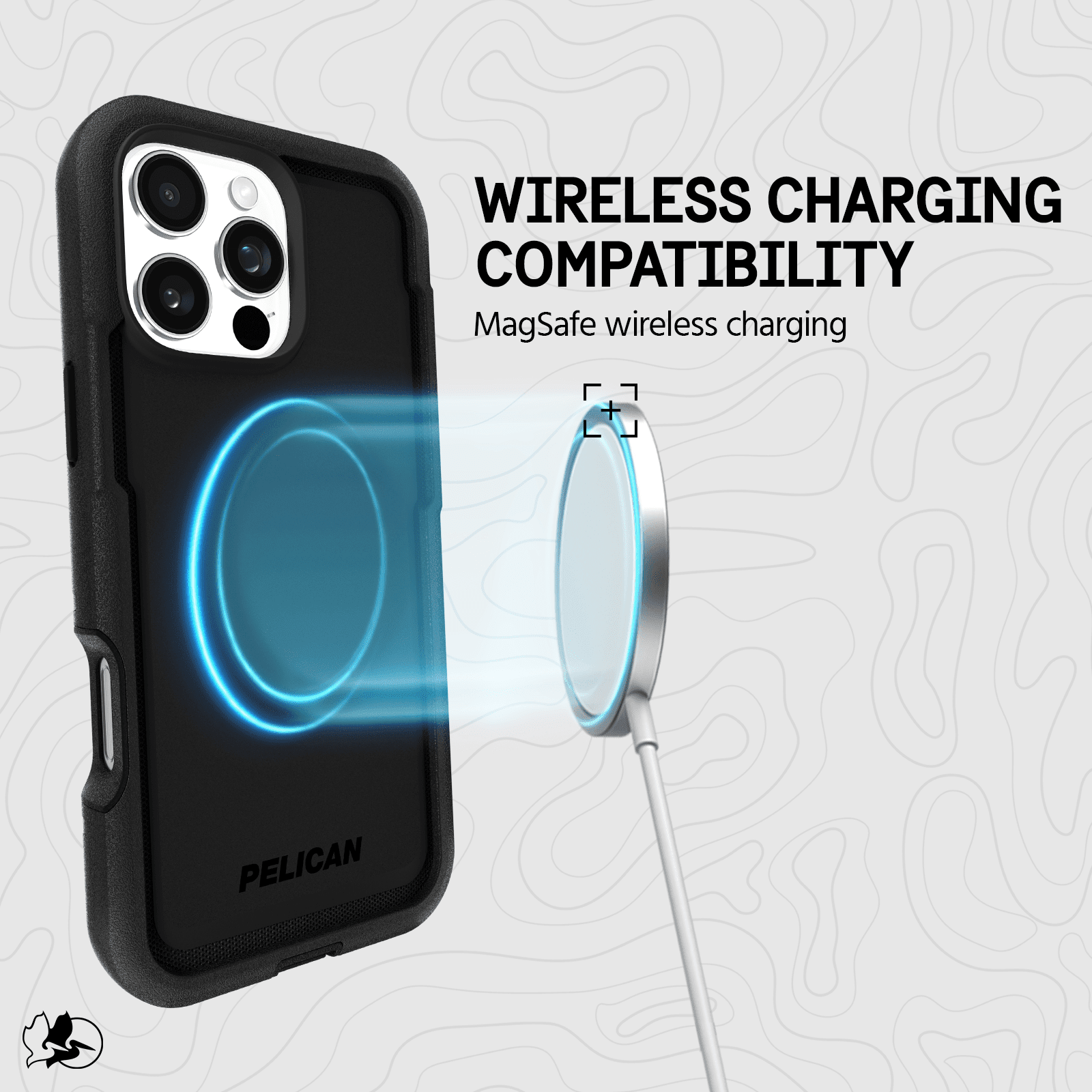 Pelican Voyager iPhone 16 Pro Max Case MagSafe Rugged Drop Protection 18ft